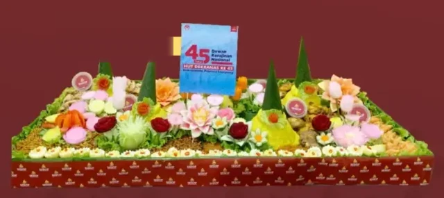 Contoh Sajian Istimewa Sedop untuk 50 porsi
